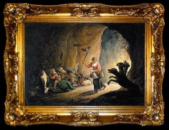 framed  David Teniers the Younger Dulle Griet, ta009-2